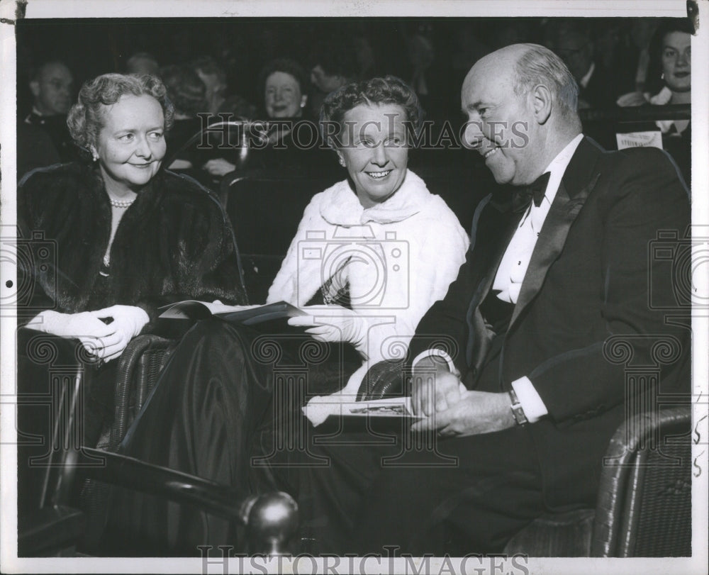 1952 Press Photo Mrs John B Ford Jr Mrs Frederick S