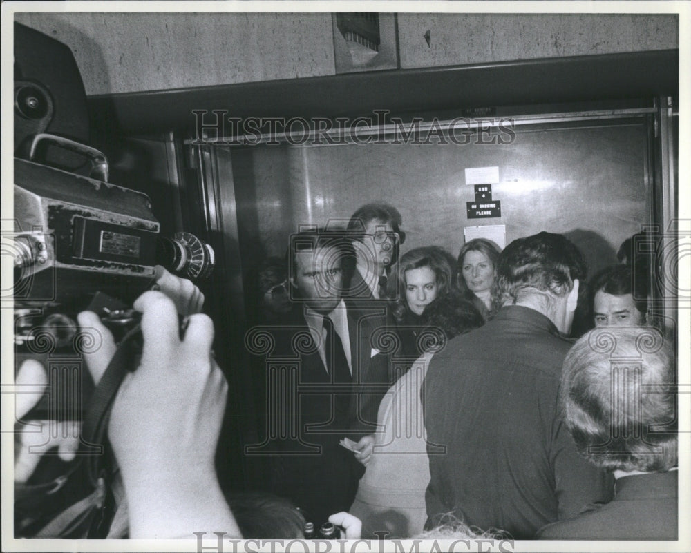 Press Photo Mrs Ford Crow dad ElevatorTourneys Lunch