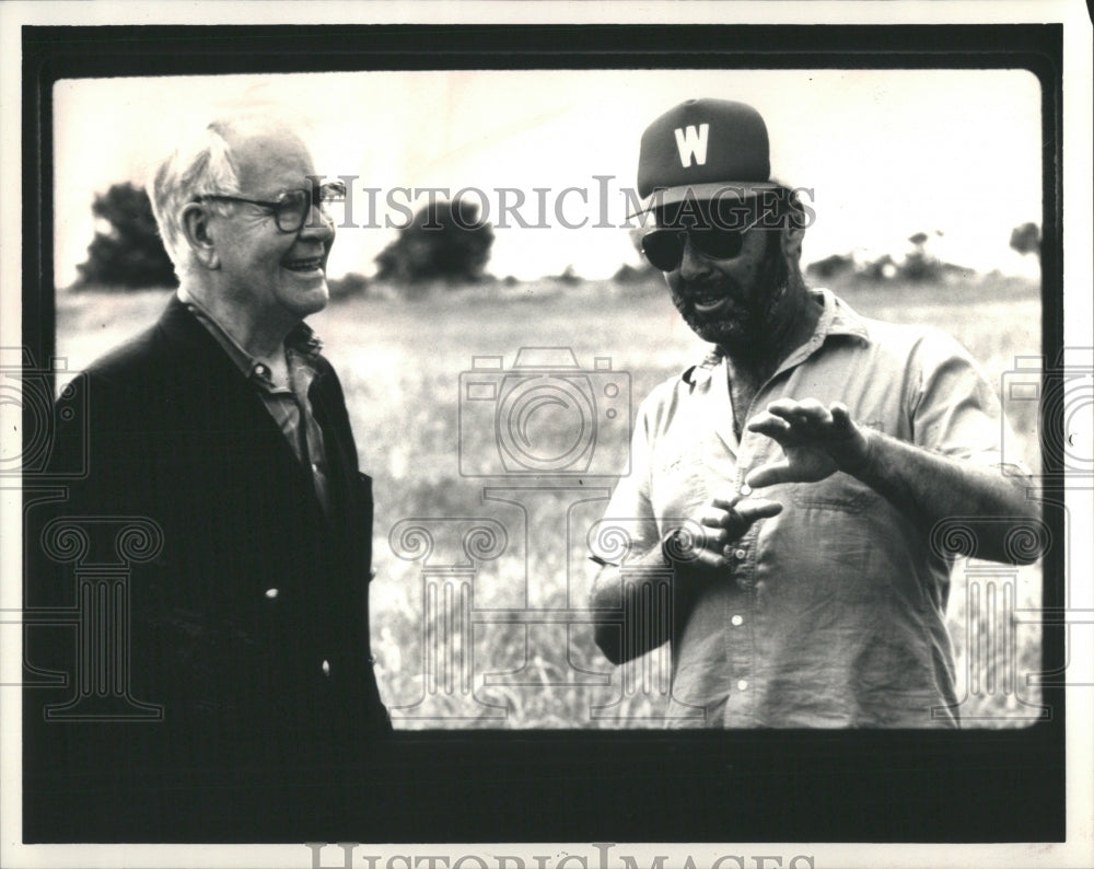 1987 Press Photo Horton Foote