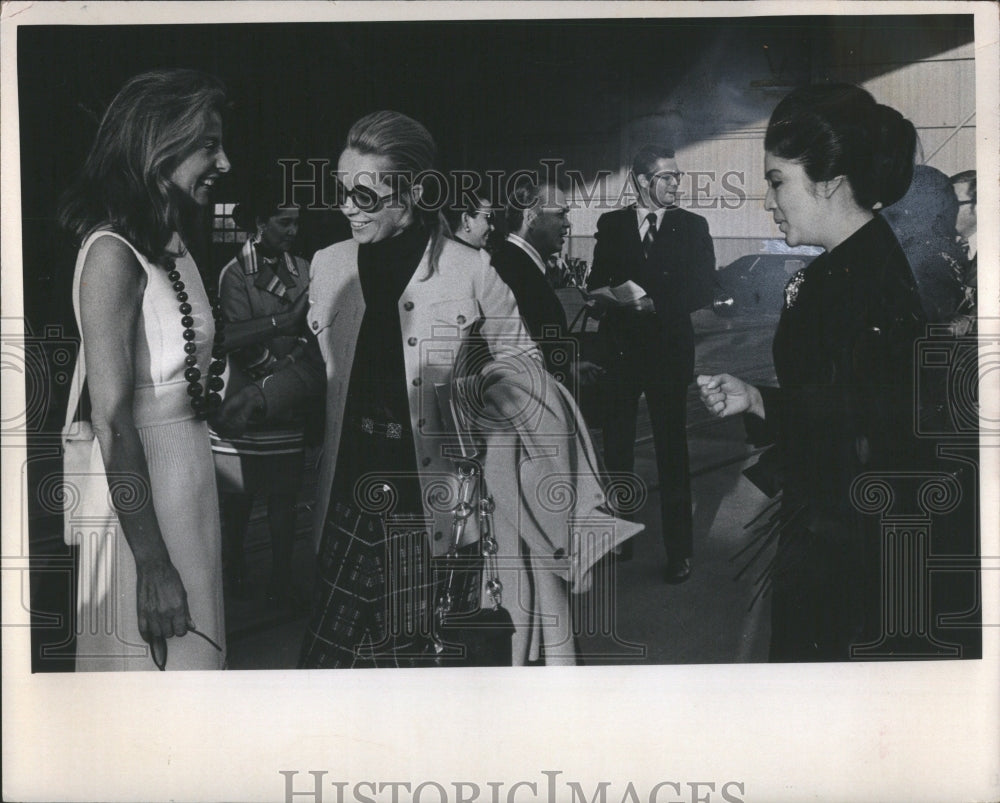 1971 Press Photo Cristina Ford Mrs Henry Ford II Second