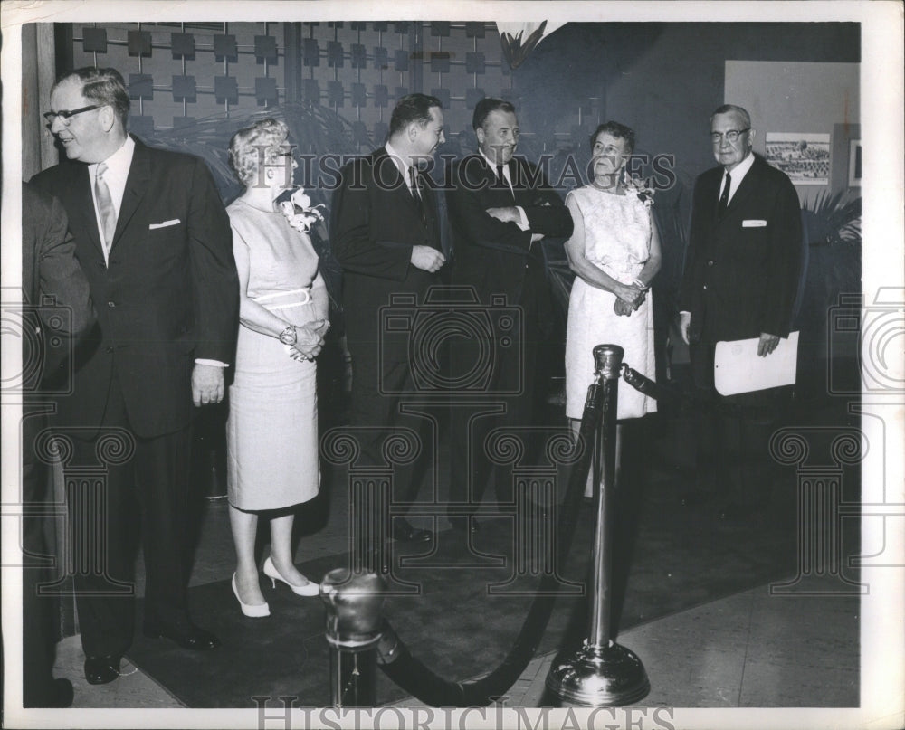 1963 Press Photo Henry Ford II