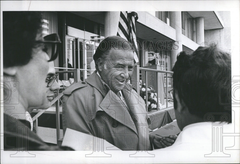 1977 Press Photo Henry Ford II