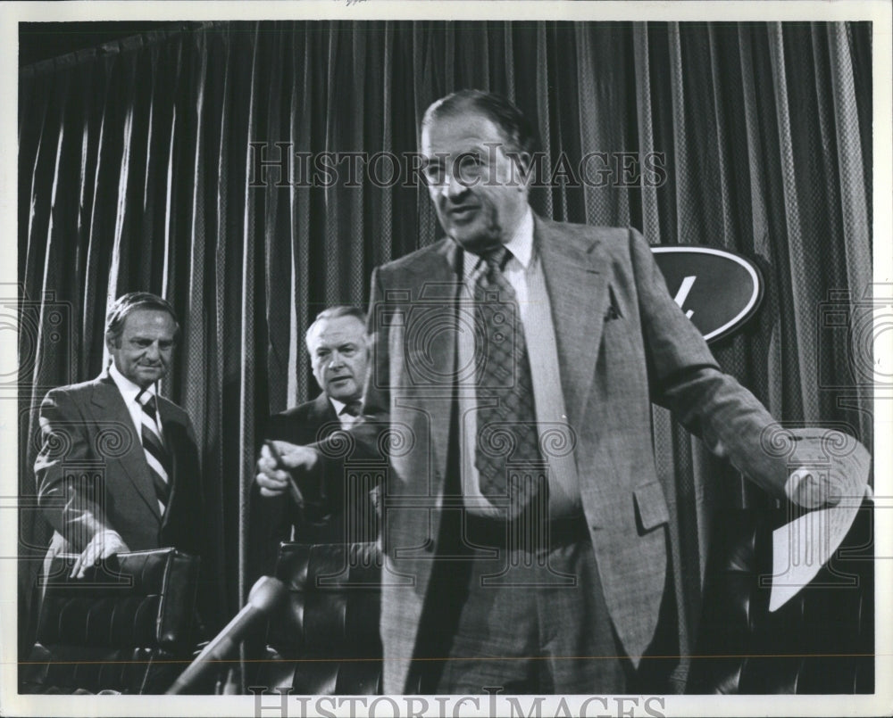 1977 Press Photo Henry Ford II I&#39;m Still the Boss