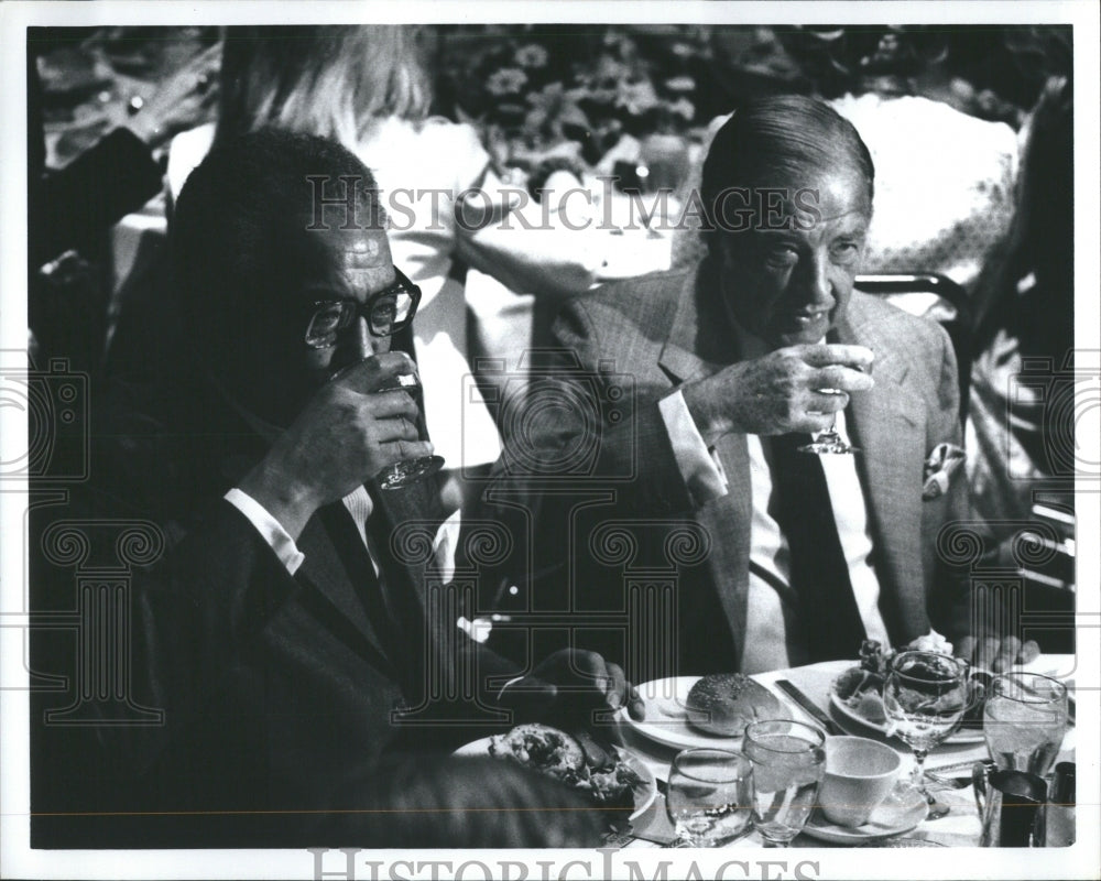 1982 Press Photo Henry Ford II