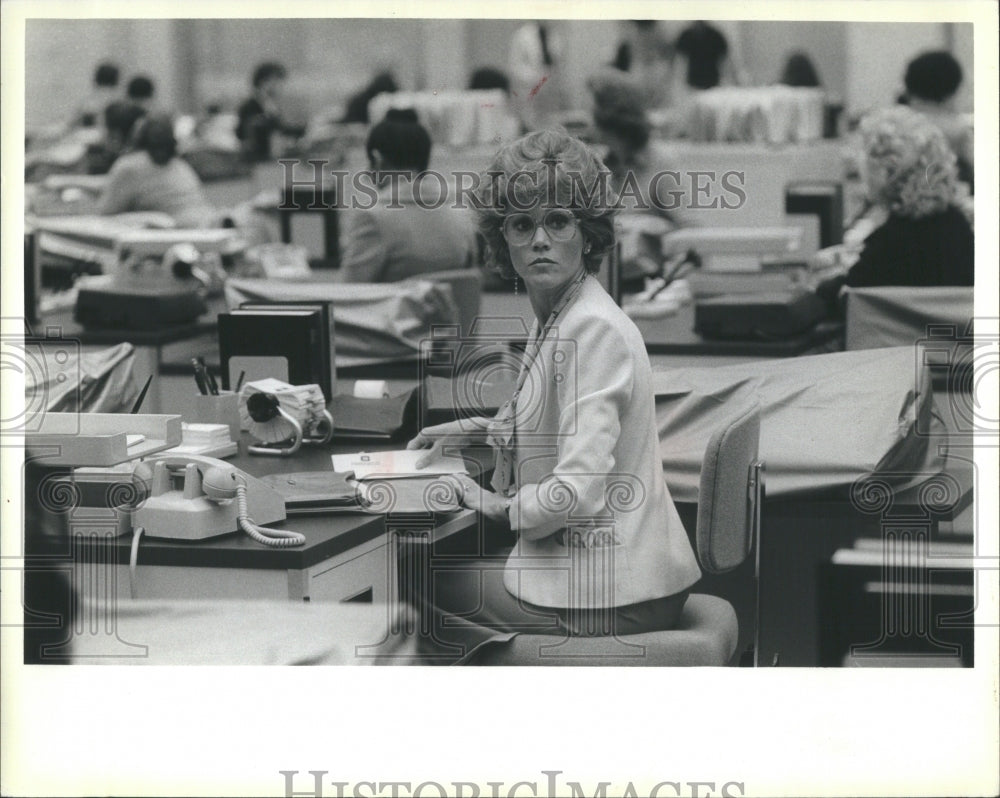 1980 Press Photo Jane Fonda In Nine To Five