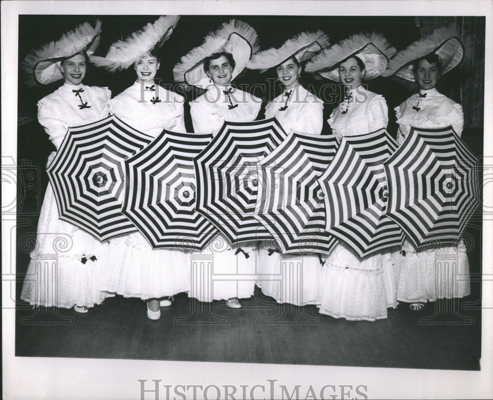 1953 Press Photo Floradora