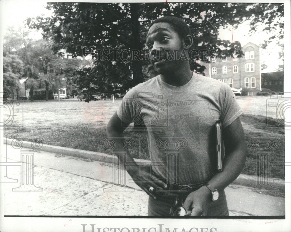 1983 Press Photo Morehouse Spelman Club President