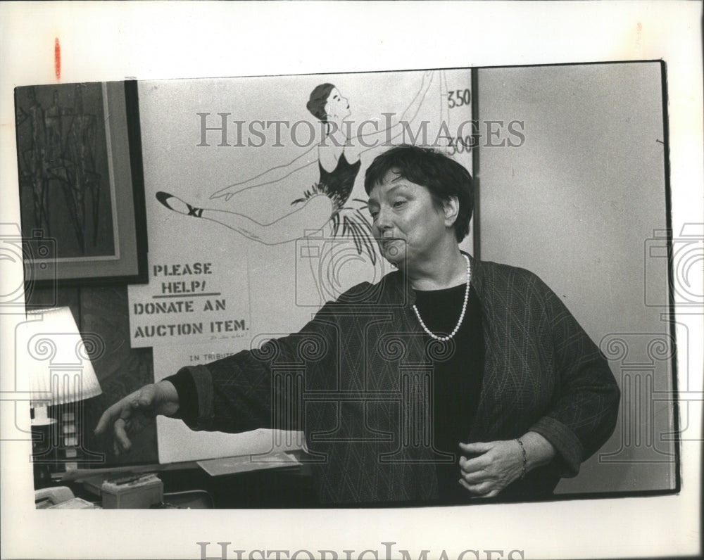 1991 Press Photo Rosemarie Floyd