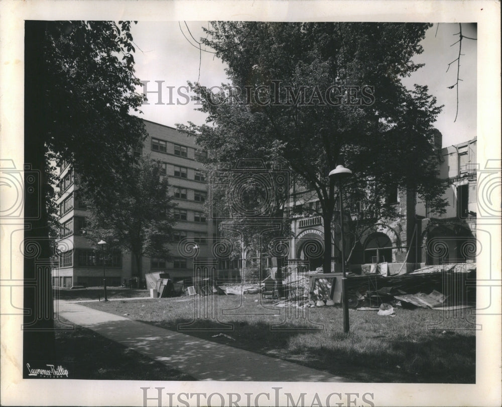 1959 Press Photo Chicago Drexel Home New Wing