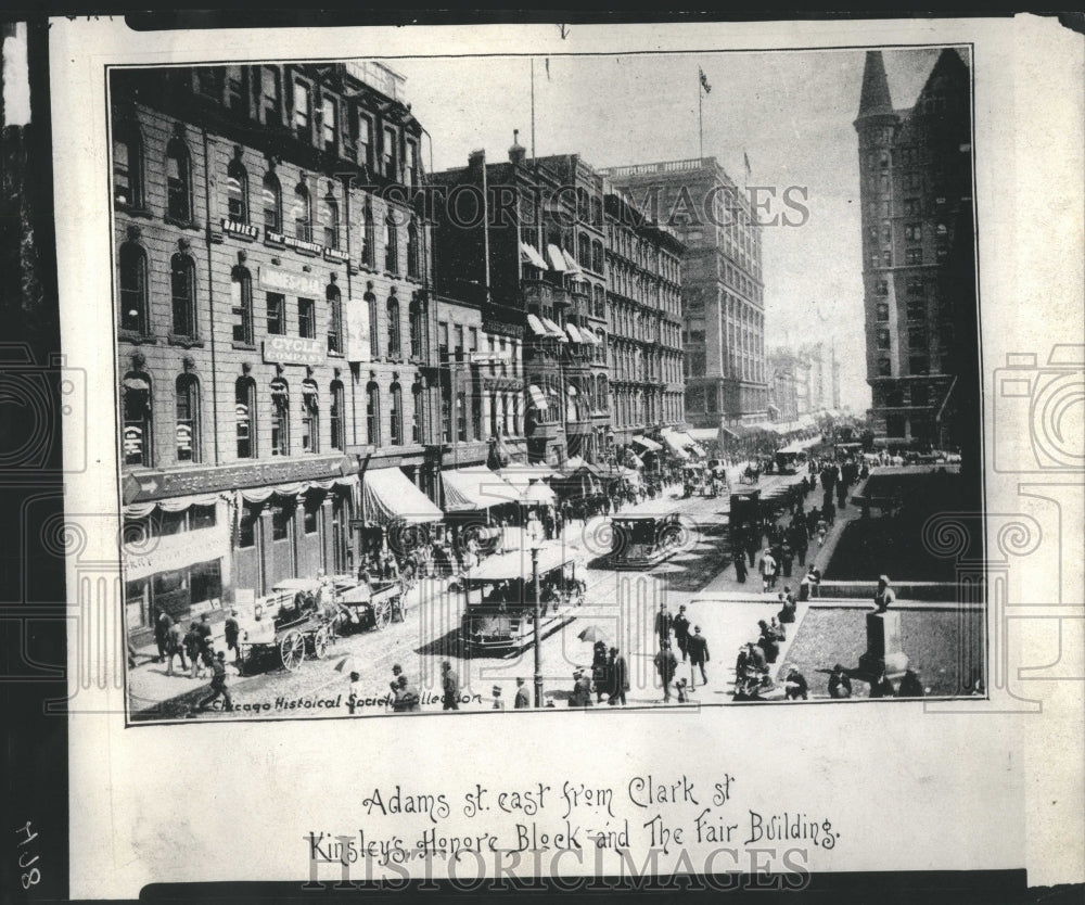 Press Photo Adams Street