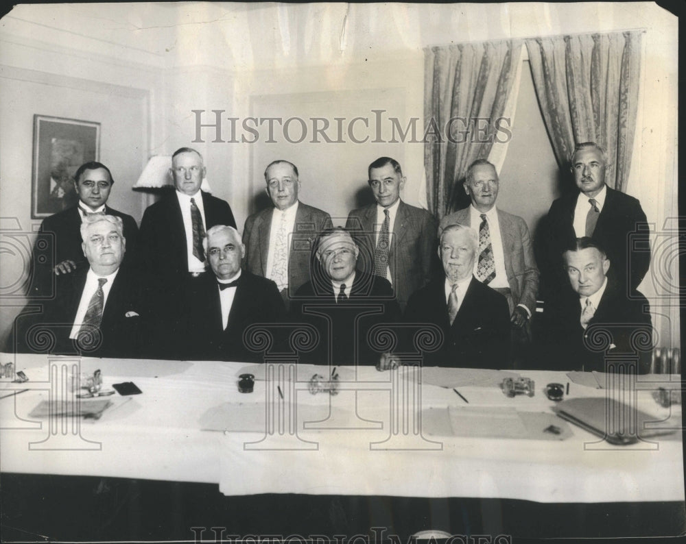1931 Press Photo American Federation Labor Executives