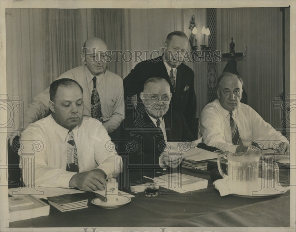 1941 Press Photo William Green President Amer Fed Labor