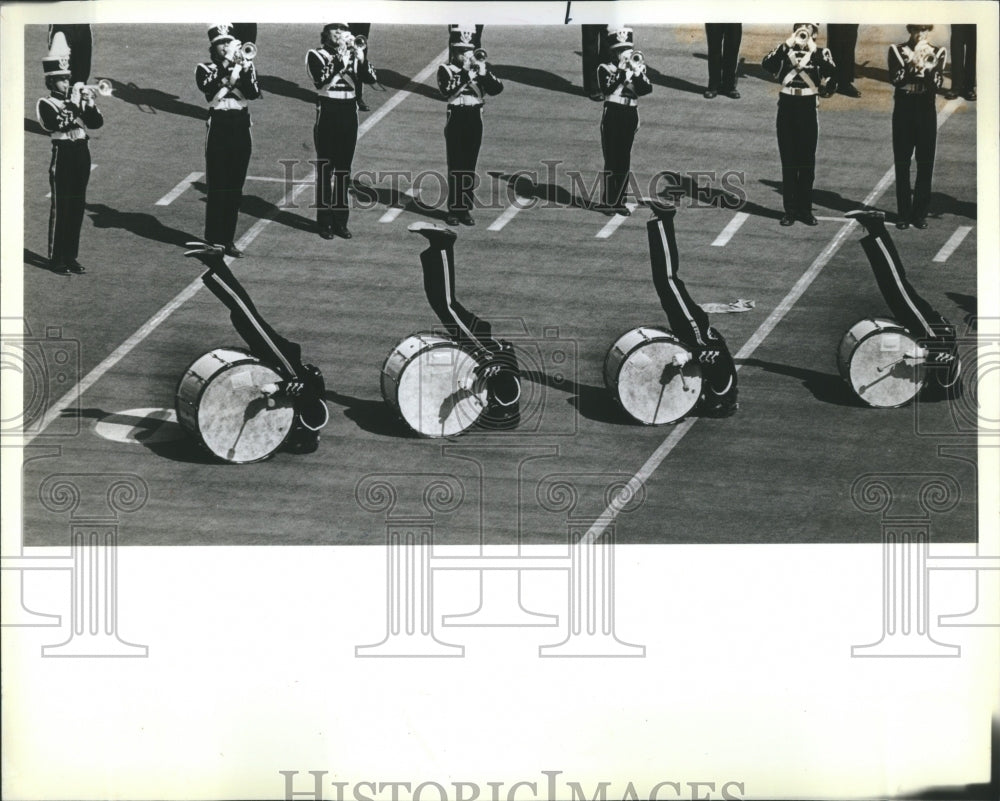 1983 Press Photo University Bands in Chicago