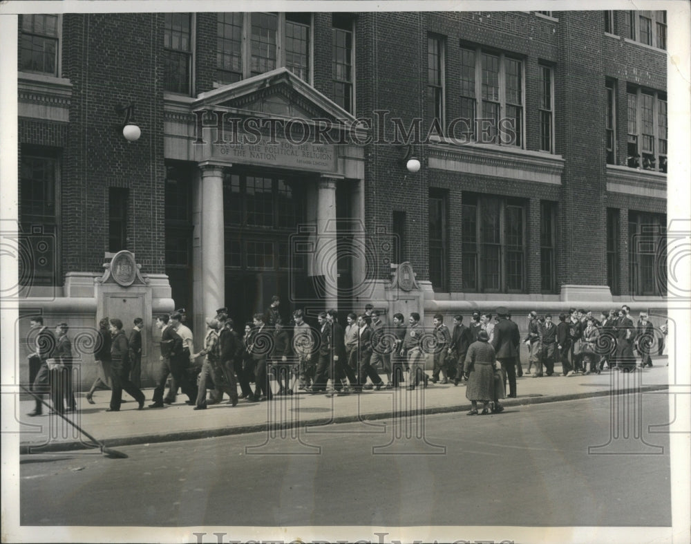 1934 Press Photo War Anti-movements