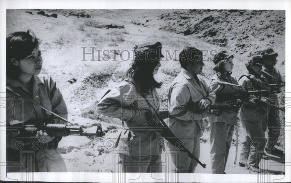 1968 Press Photo Middle east war