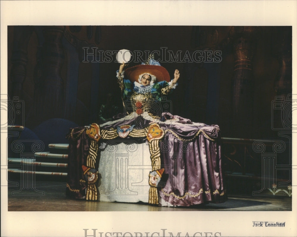 1991 Press Photo Dress rehearsal for the Nutcracker