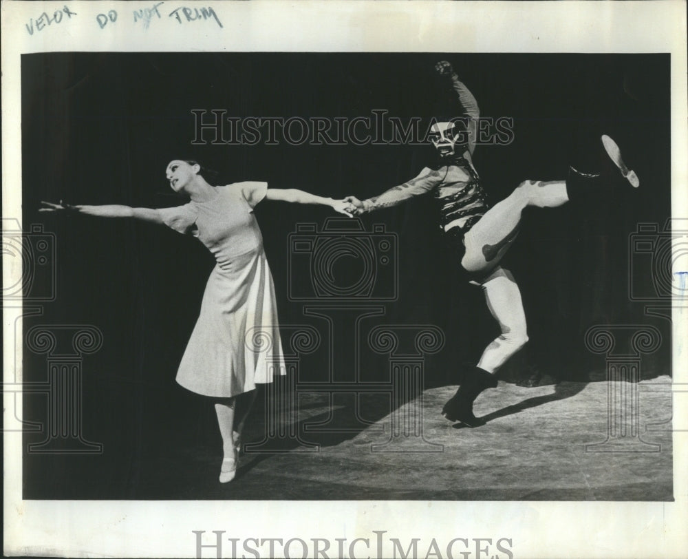 1974 Press Photo Kurt Jooss Diplomacy Green Produced