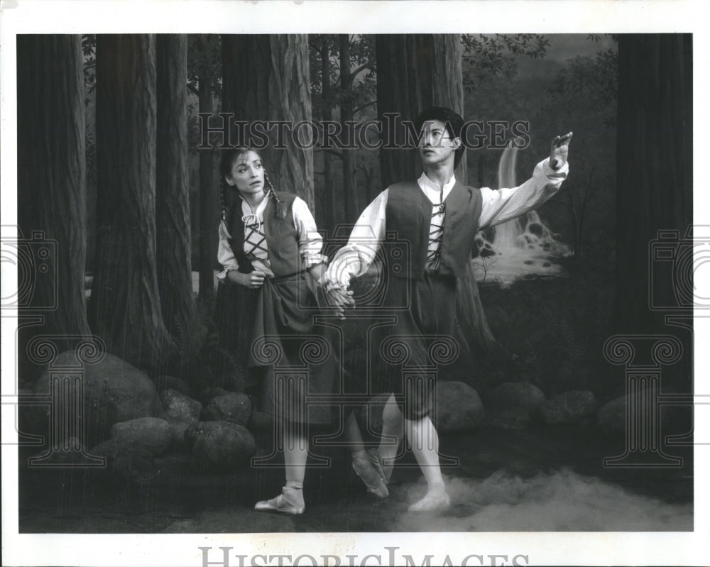 1994 Press Photo Benson and Wang at Steppinwolf Theatre