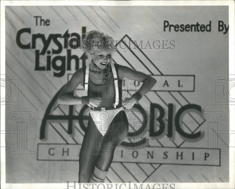 1985 Aerobic Dancing Press Photo