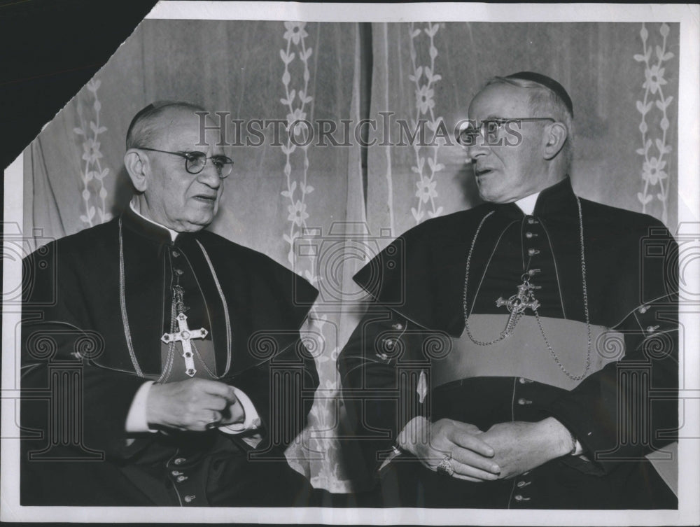 1952 Press Photo Catholic Leaders have a meeting