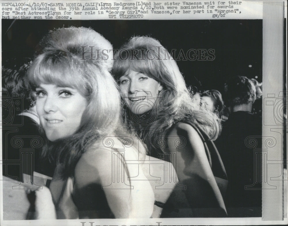 1967 Press Photo Lynn Redgrave Actress