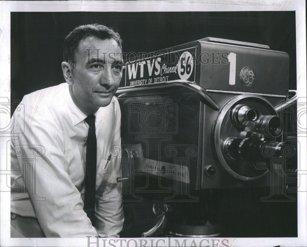 1961 Press Photo Director TV Anthony Reda Detriot