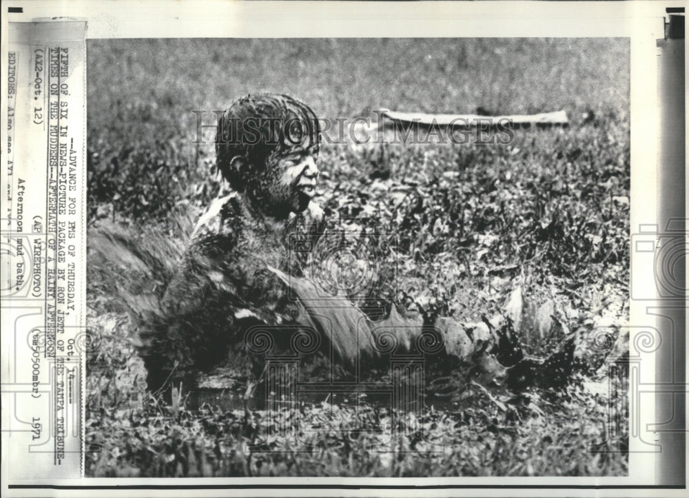 1971 Press Photo Weather