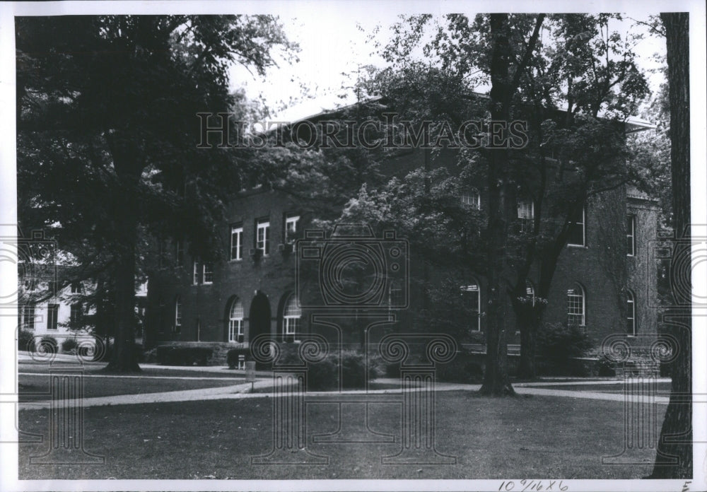 1969 Press Photo Berea College Lexington Kentucky