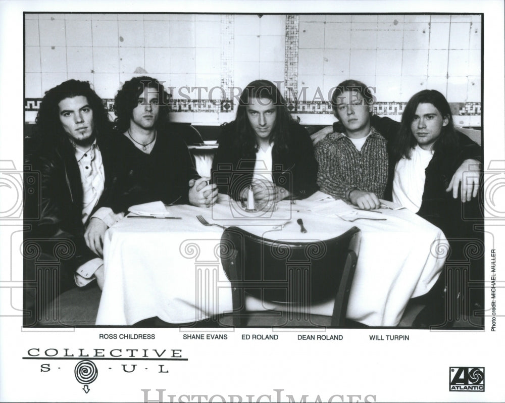 1995 Press Photo Collective Soul American Rock mainstr