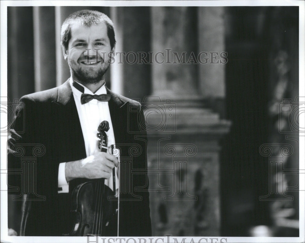 1993 Press Photo Reinhard Goebel Musica Antiqua Koln