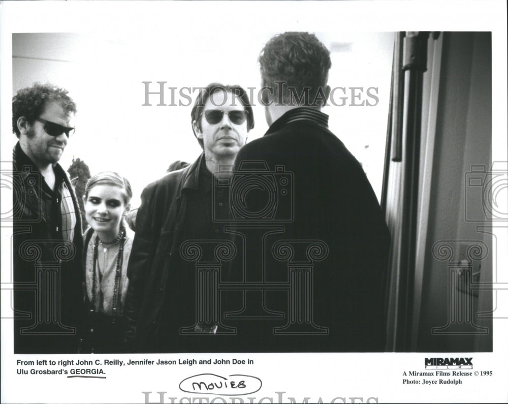 1995 Press Photo Actors in Ulu Grosbard&#39;s, &quot;GEORGIA&quot;