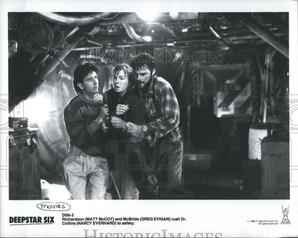 1989 Press Photo Scene from the Film &quot;Deepstar Six&quot;