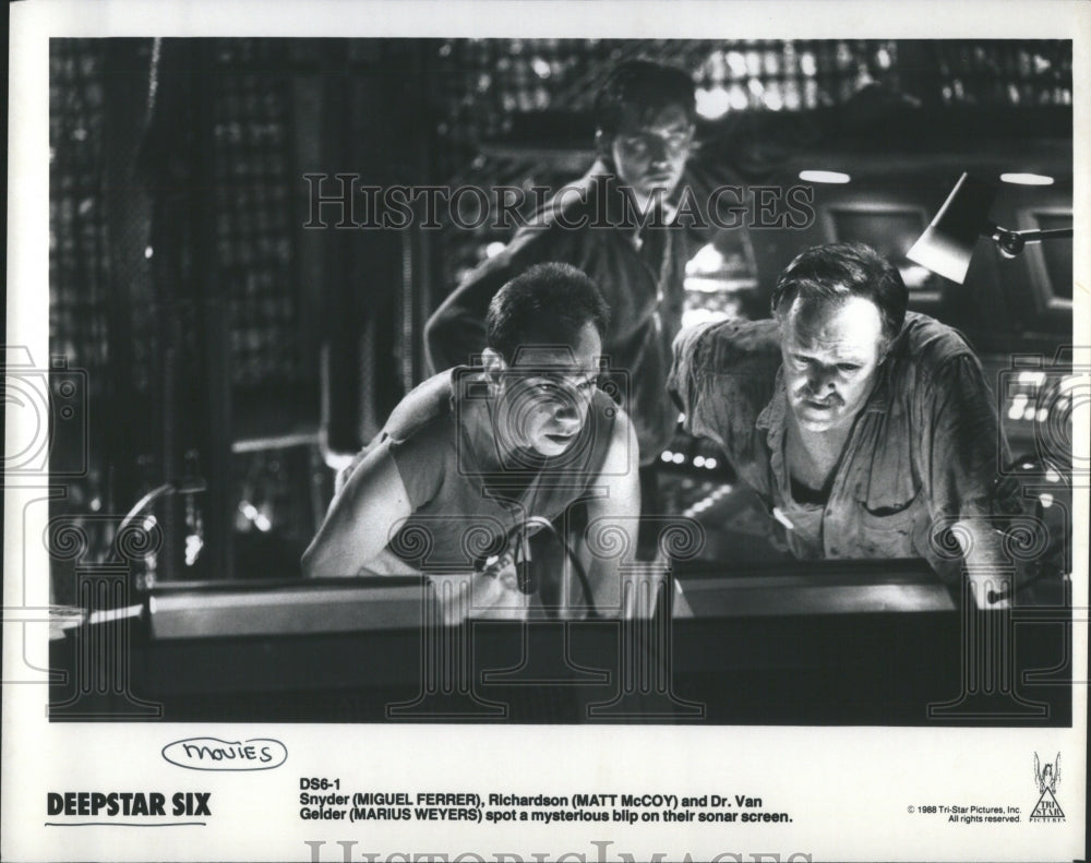 1988 Press Photo Deepstar Six