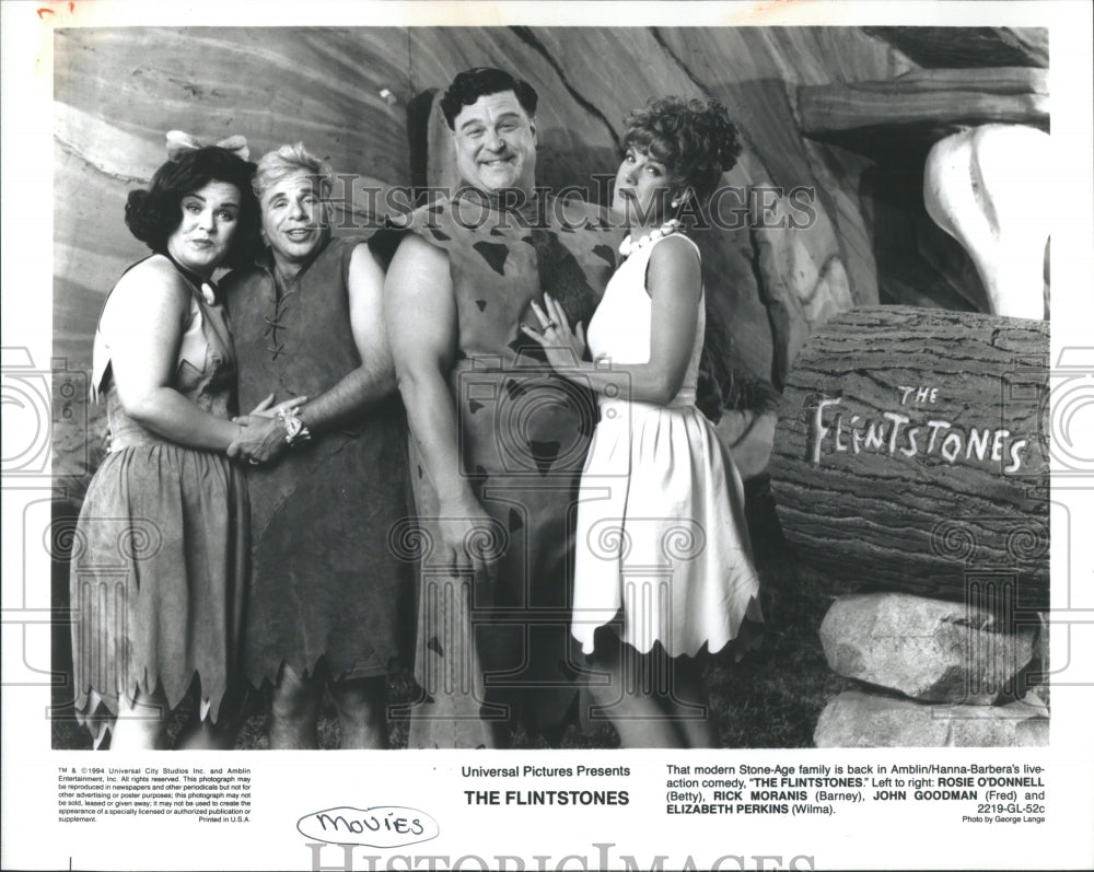 1990&#39;s Press Photo The Flinstones