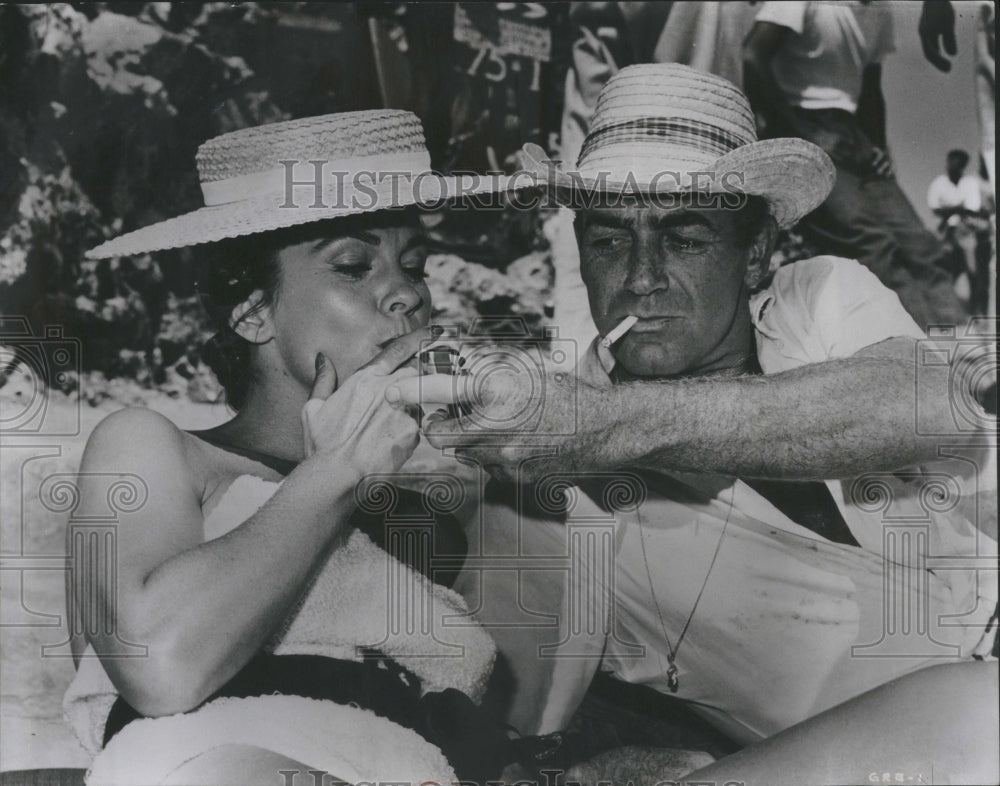 1960 Press Photo Joanne Dru Mark Stevens September Stor