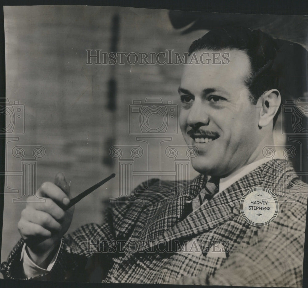 1935 Press Photo Harvey Heff Stephen Actor