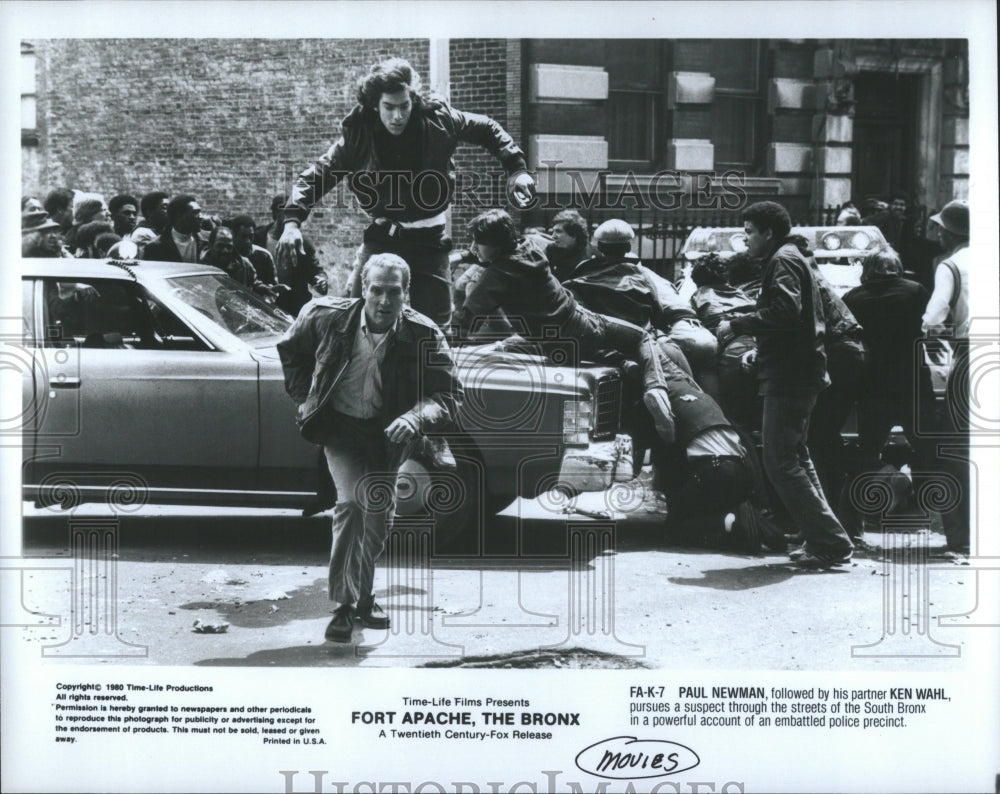 1980 Press Photo Scene from &quot;Fort Apache, The Bronx&quot;