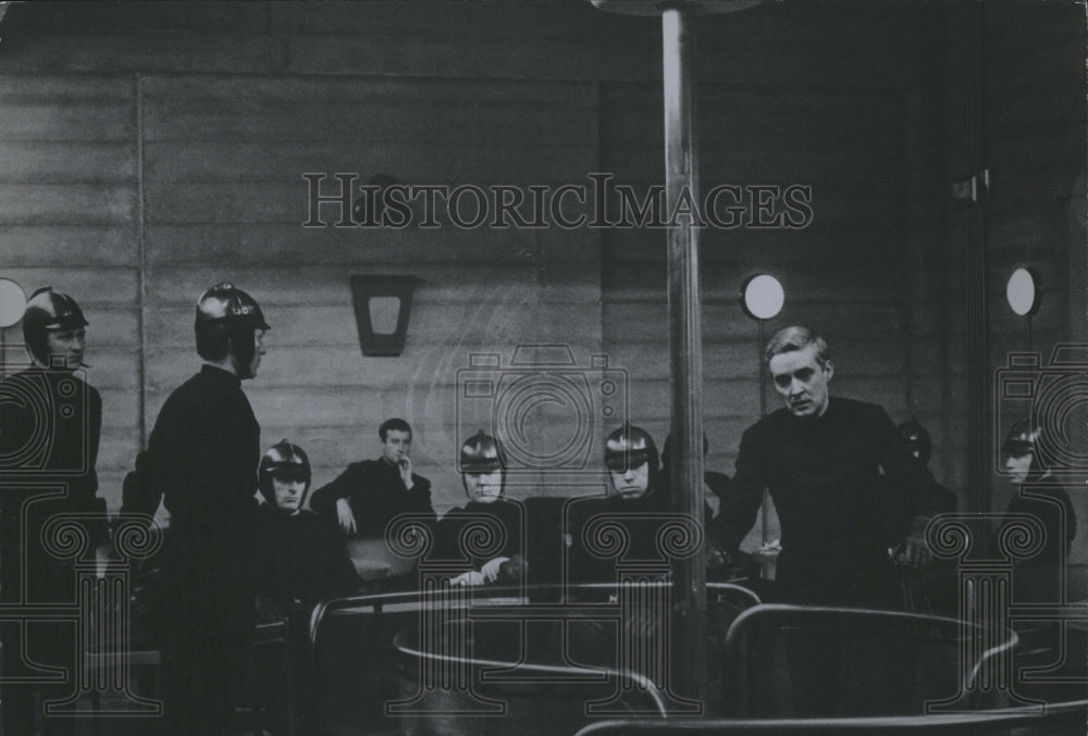 1966 Press Photo Scene from &quot;Fahrenheit 451&quot;