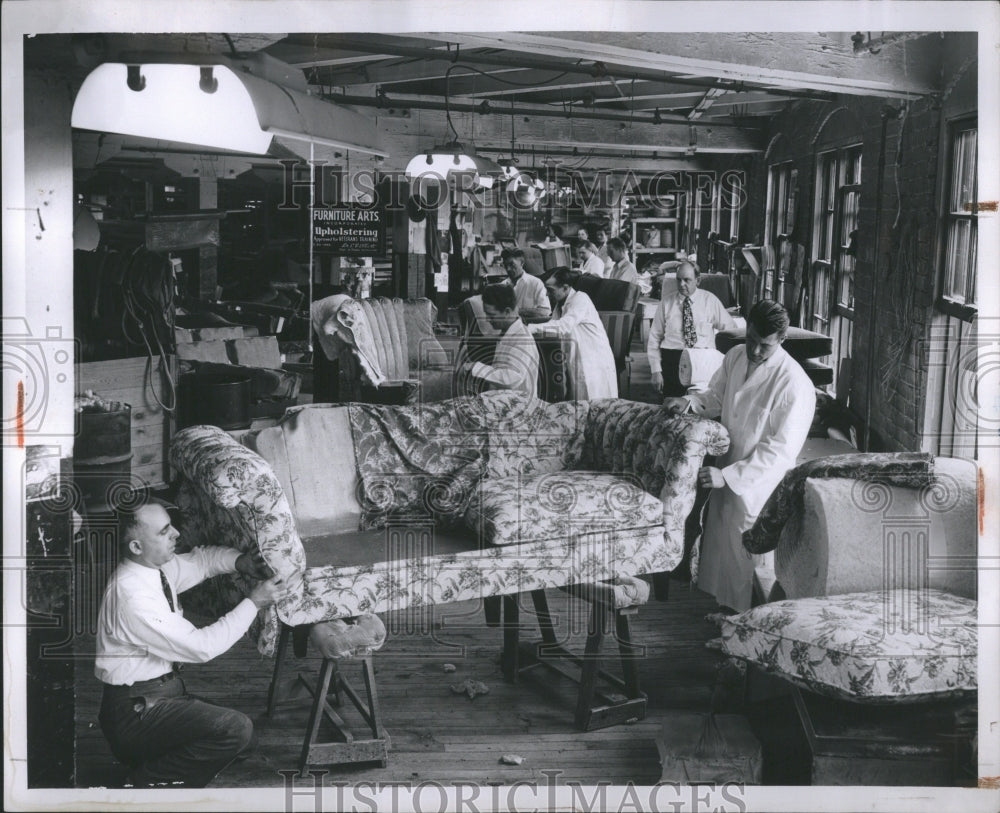 1946 Press Photo Veteran Education