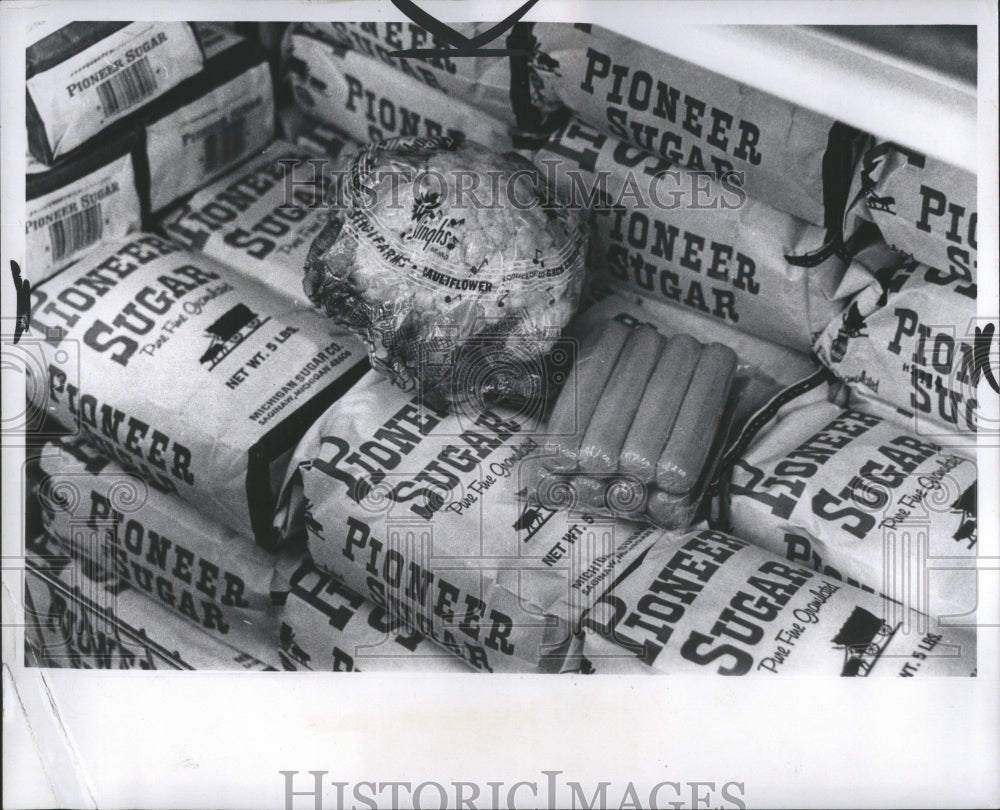 1976 Press Photo Food