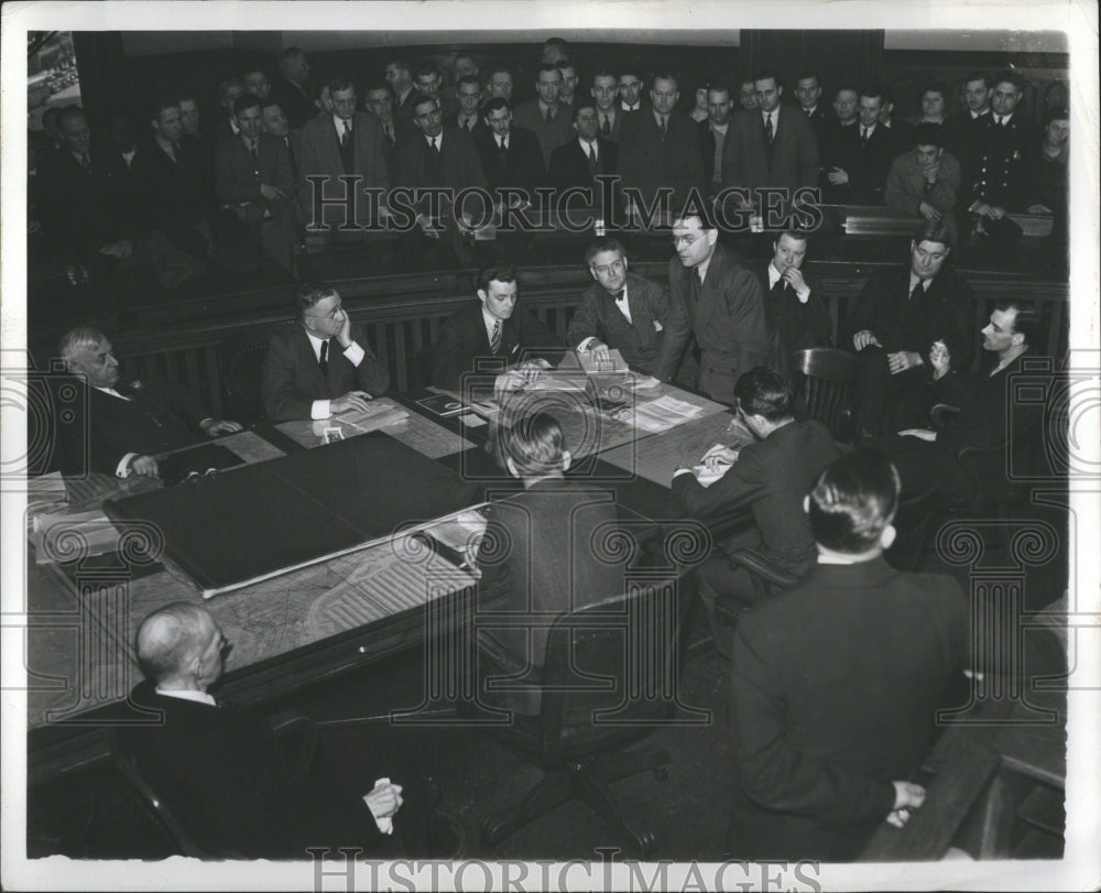 1938 Press Photo Single Election President Large City