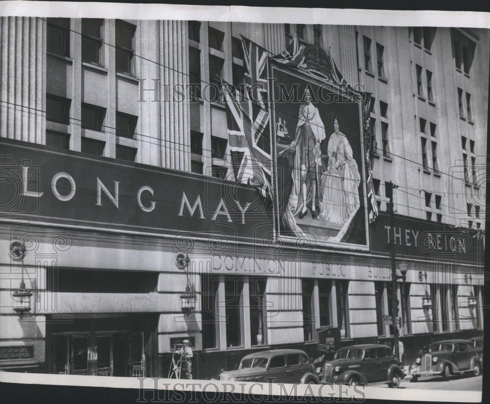 1937 Press Photo Dominion Public Building