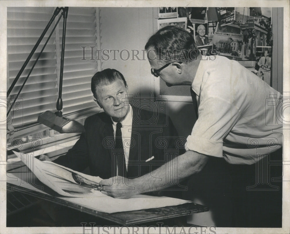 1961 Press Photo vaughl Sheemaker Chicago News