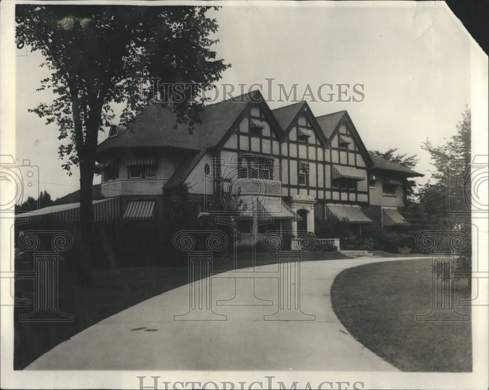 1927 Press Photo House Henry Stephens Ridge Road