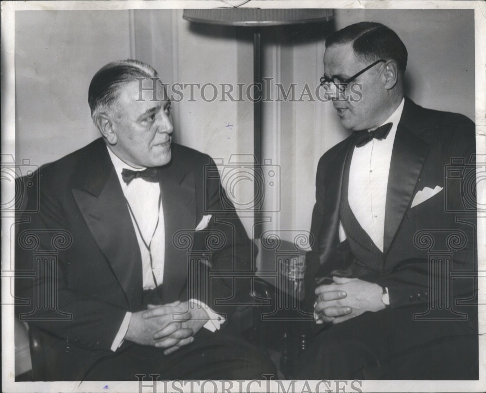 1939 Press Photo Judge Frank A Picard John W Babcock