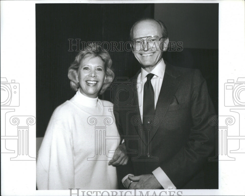 1986 Dinah Shore Donald Peterson Singer - Historic Images