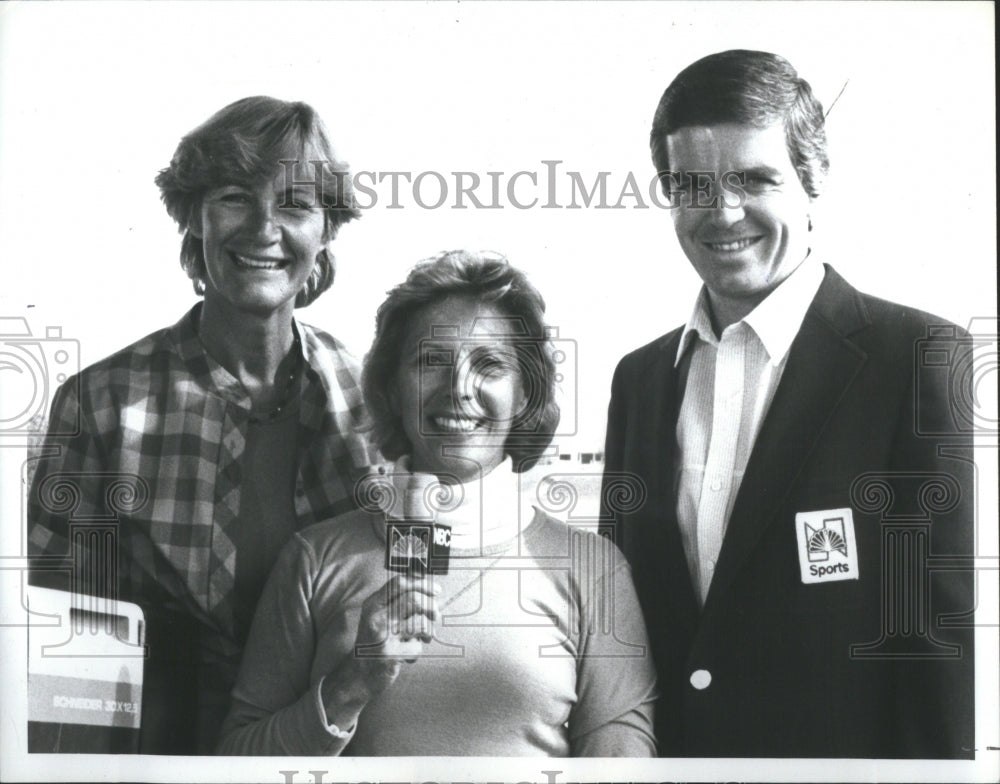 1981 Press Photo Dinah Shore Singer Actress Benny Band