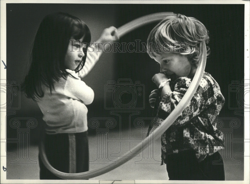 1980 Press Photo Class Parents Downriver YMCA Wyandotte