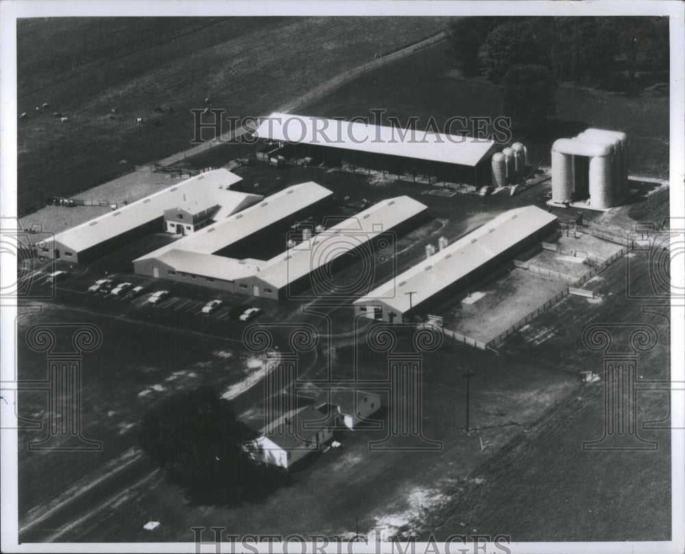 1968 Press Photo Aerial View Tempo Borus Organization