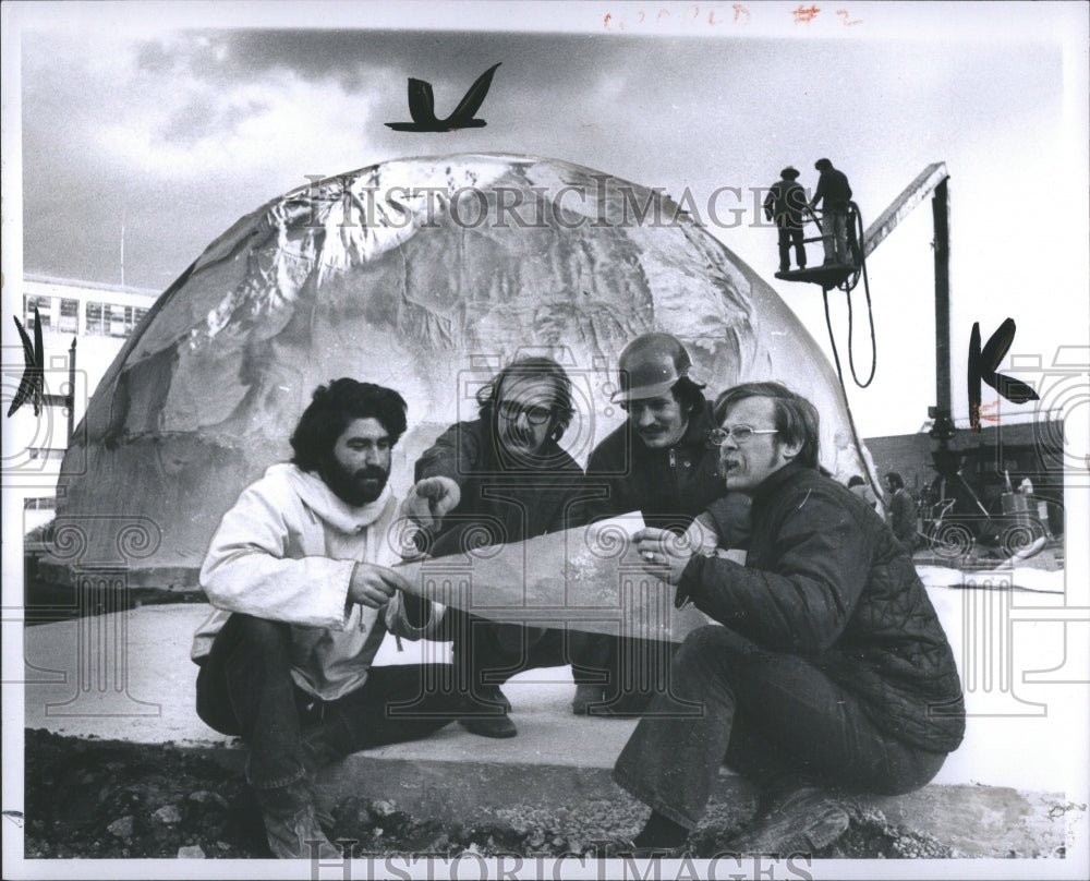 1970 Press Photo Steve Mandell Steve Mandell Bill Tern